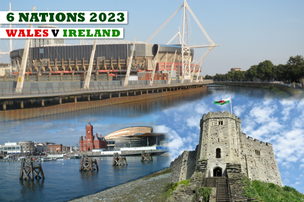 6 Nations 2023 - Wales V Ireland, Cardiff - 2 Nights